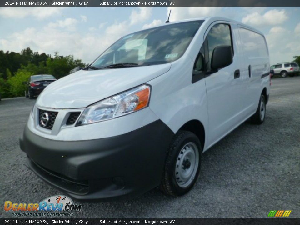 2014 Nissan NV200 SV Glacier White / Gray Photo #3
