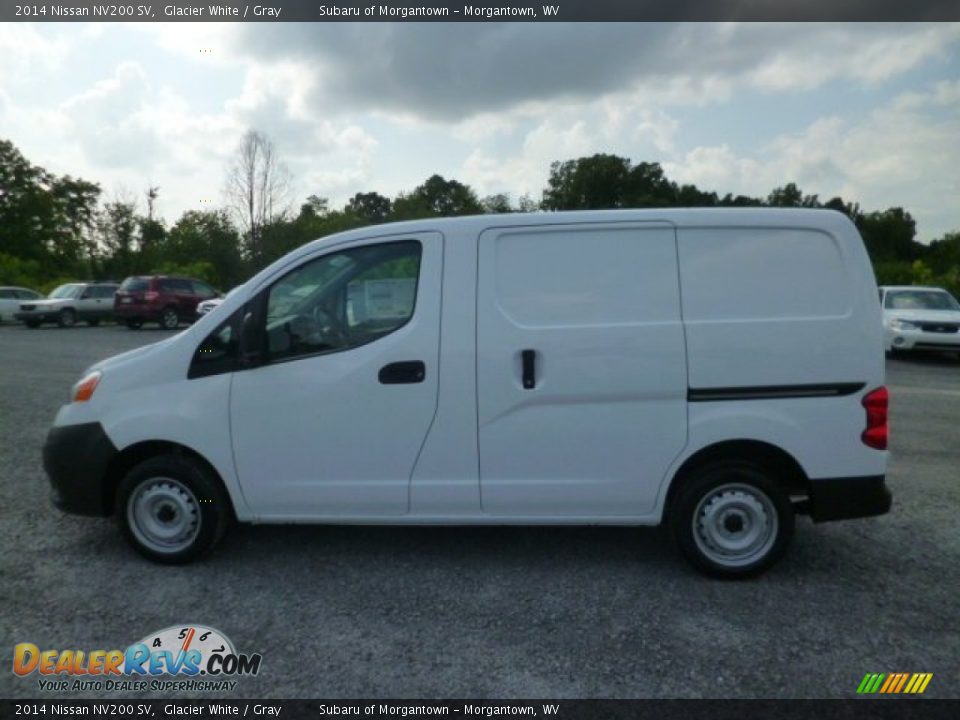 2014 Nissan NV200 SV Glacier White / Gray Photo #4