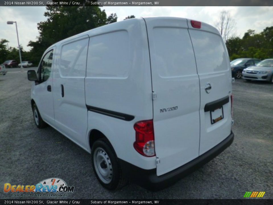 2014 Nissan NV200 SV Glacier White / Gray Photo #5