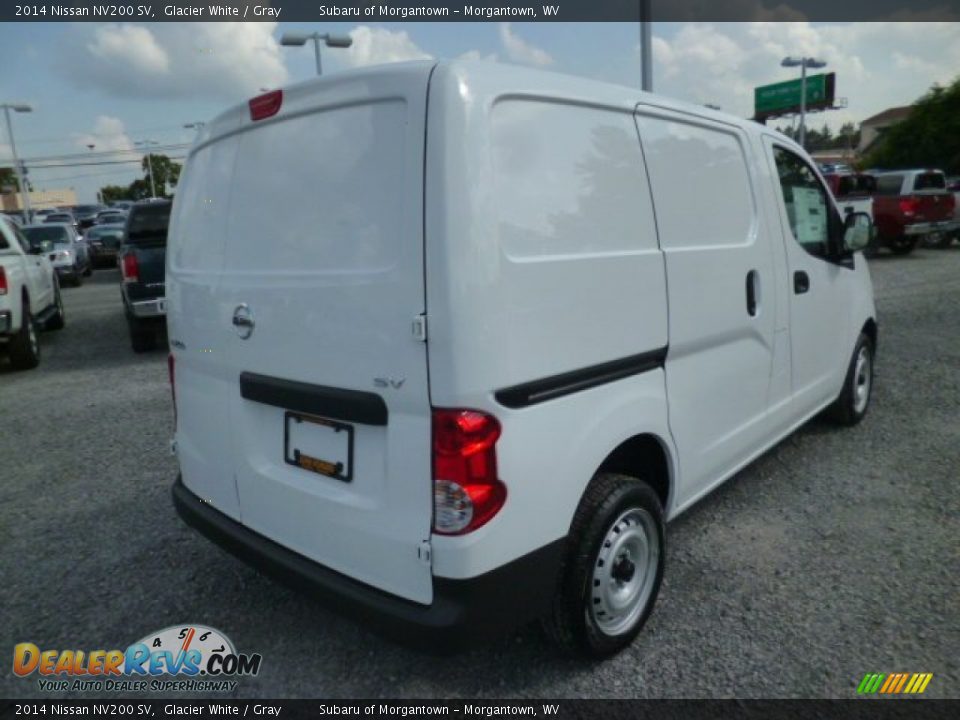 2014 Nissan NV200 SV Glacier White / Gray Photo #7