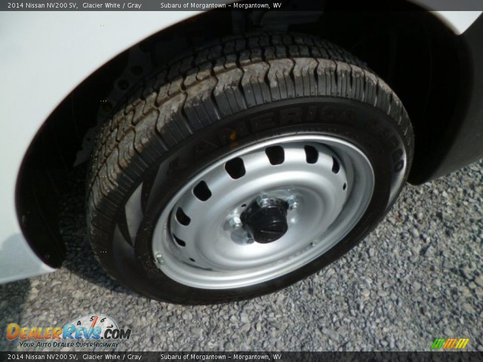2014 Nissan NV200 SV Glacier White / Gray Photo #9
