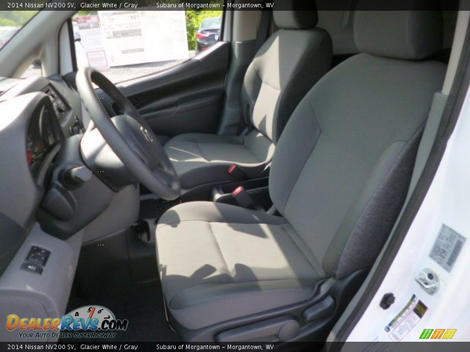 2014 Nissan NV200 SV Glacier White / Gray Photo #16
