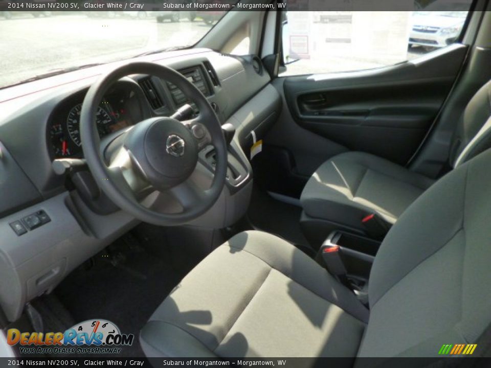 2014 Nissan NV200 SV Glacier White / Gray Photo #17