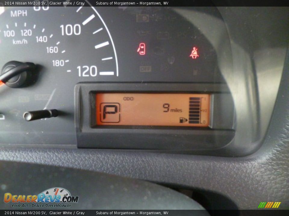 2014 Nissan NV200 SV Glacier White / Gray Photo #20