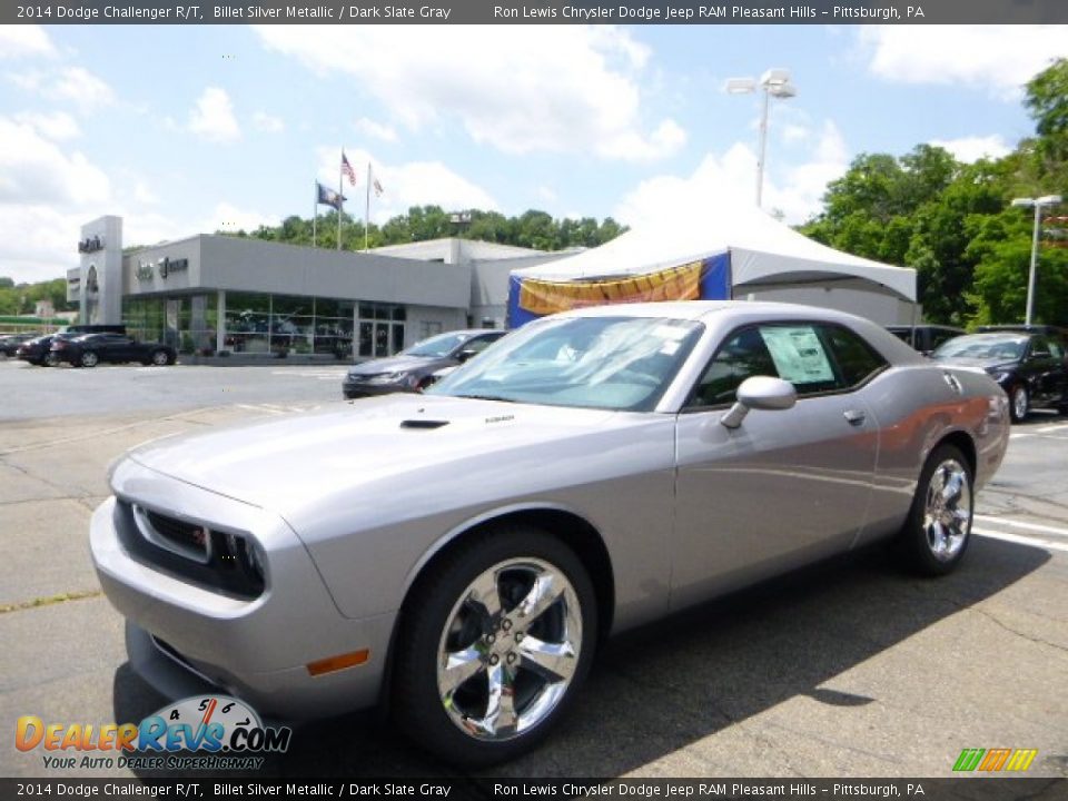 2014 Dodge Challenger R/T Billet Silver Metallic / Dark Slate Gray Photo #1