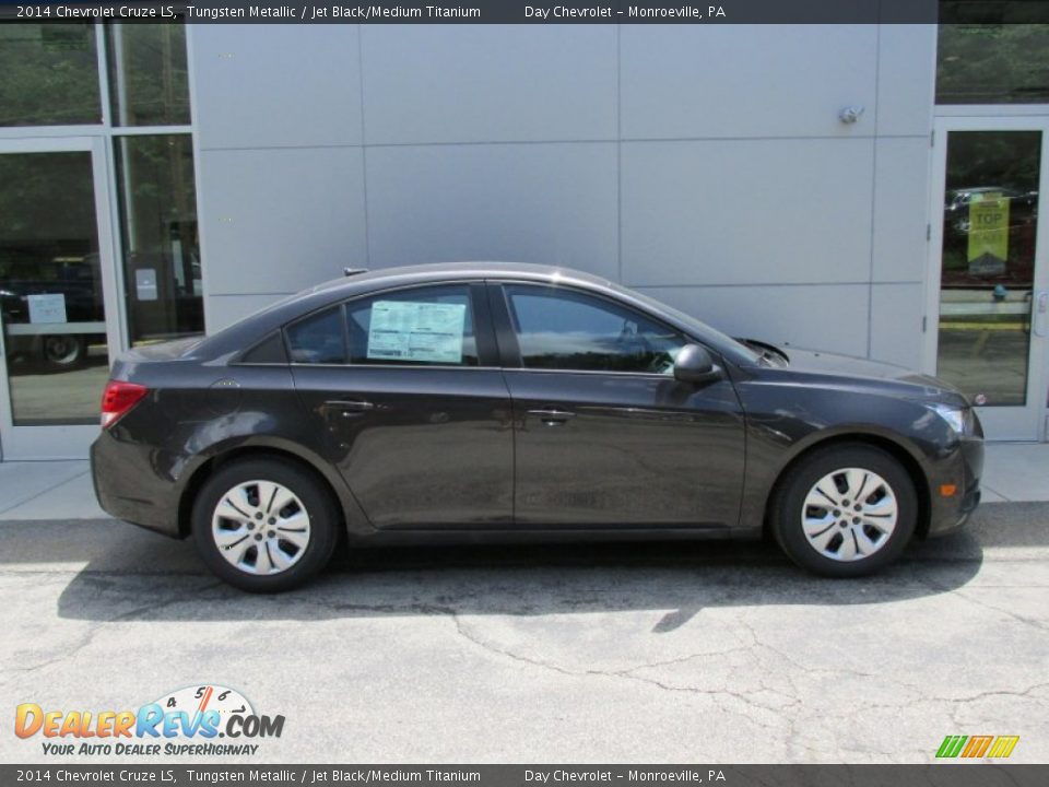 2014 Chevrolet Cruze LS Tungsten Metallic / Jet Black/Medium Titanium Photo #2