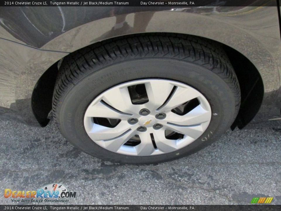 2014 Chevrolet Cruze LS Tungsten Metallic / Jet Black/Medium Titanium Photo #3