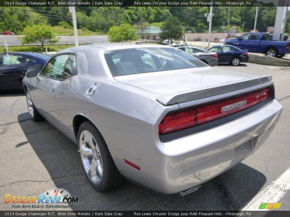 2014 Dodge Challenger R/T Billet Silver Metallic / Dark Slate Gray Photo #3