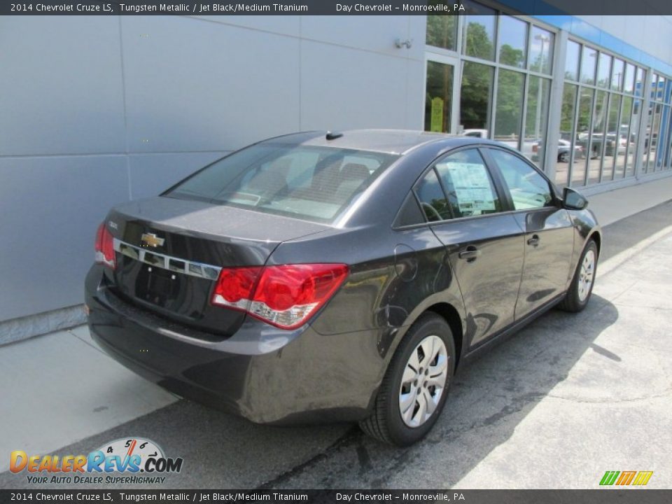 2014 Chevrolet Cruze LS Tungsten Metallic / Jet Black/Medium Titanium Photo #4