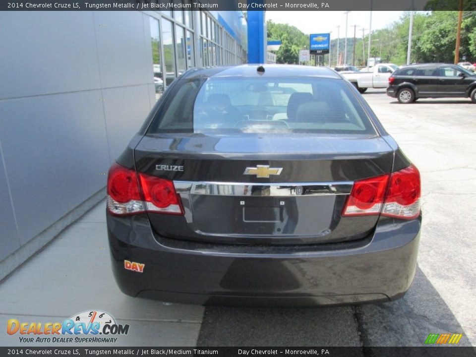 2014 Chevrolet Cruze LS Tungsten Metallic / Jet Black/Medium Titanium Photo #5