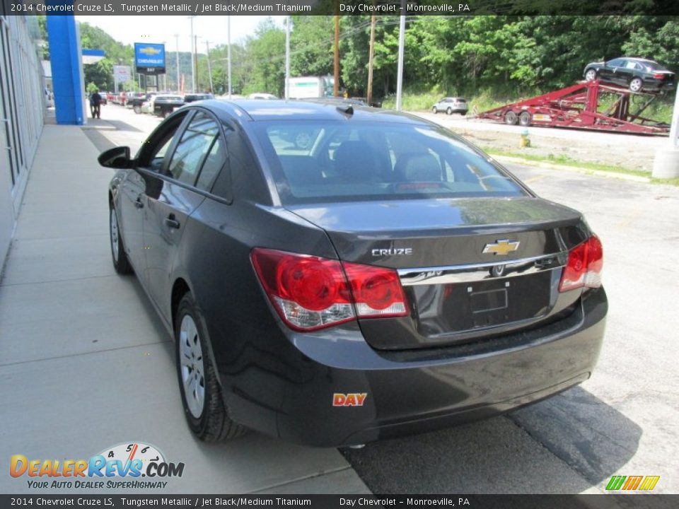 2014 Chevrolet Cruze LS Tungsten Metallic / Jet Black/Medium Titanium Photo #6