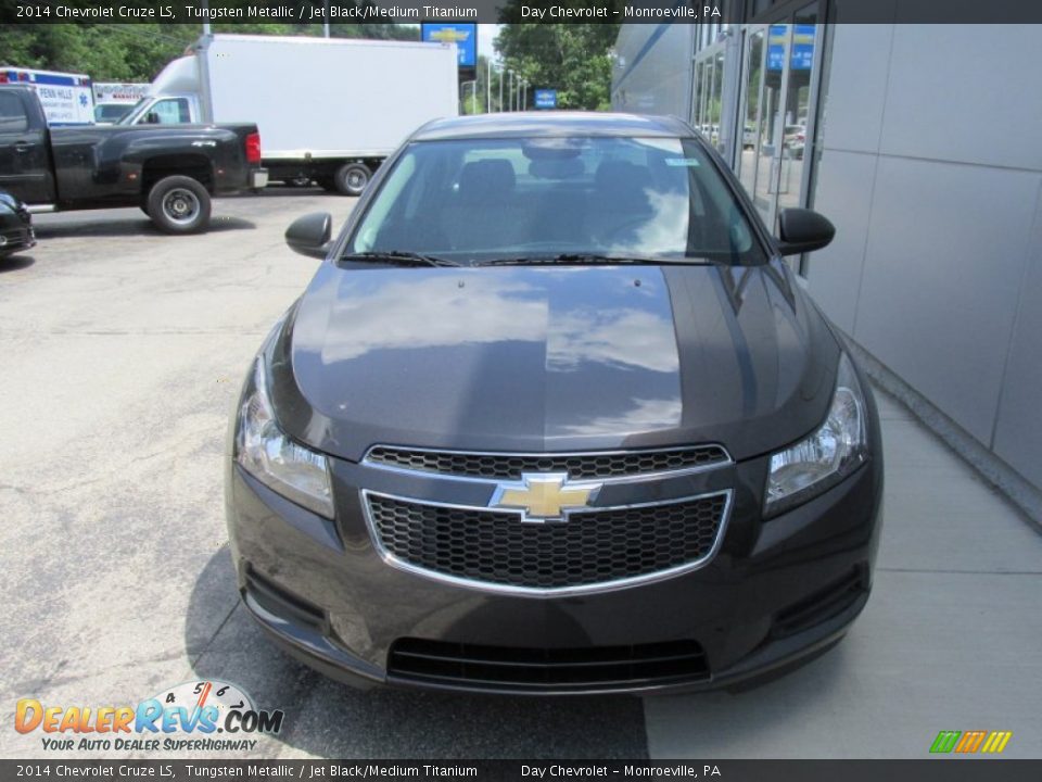 2014 Chevrolet Cruze LS Tungsten Metallic / Jet Black/Medium Titanium Photo #8