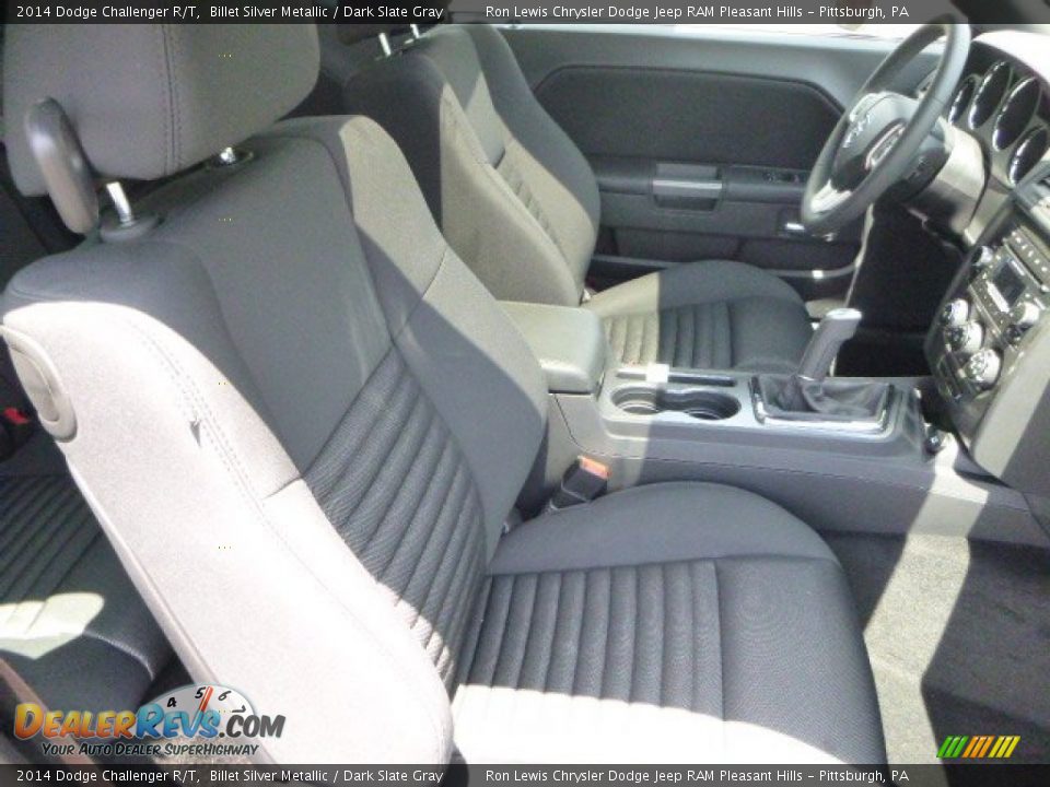 2014 Dodge Challenger R/T Billet Silver Metallic / Dark Slate Gray Photo #10