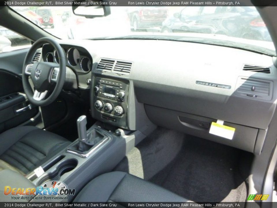2014 Dodge Challenger R/T Billet Silver Metallic / Dark Slate Gray Photo #12