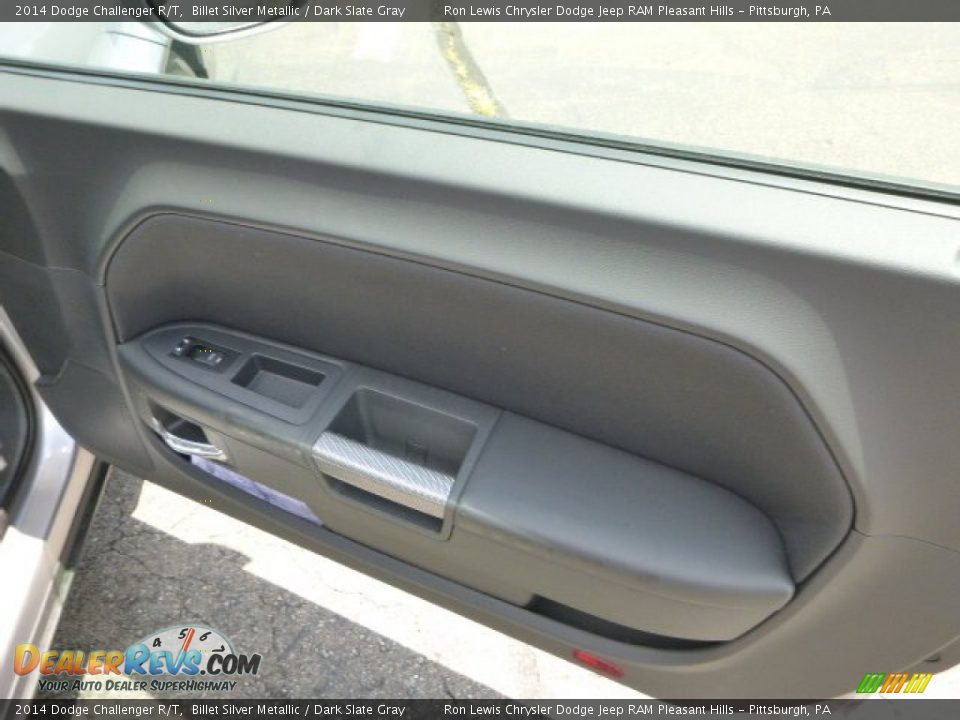2014 Dodge Challenger R/T Billet Silver Metallic / Dark Slate Gray Photo #13