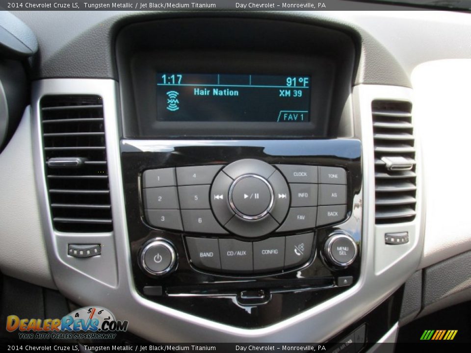 2014 Chevrolet Cruze LS Tungsten Metallic / Jet Black/Medium Titanium Photo #15