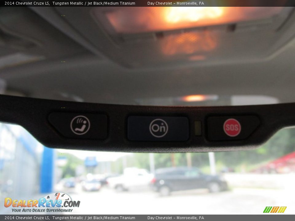 2014 Chevrolet Cruze LS Tungsten Metallic / Jet Black/Medium Titanium Photo #16
