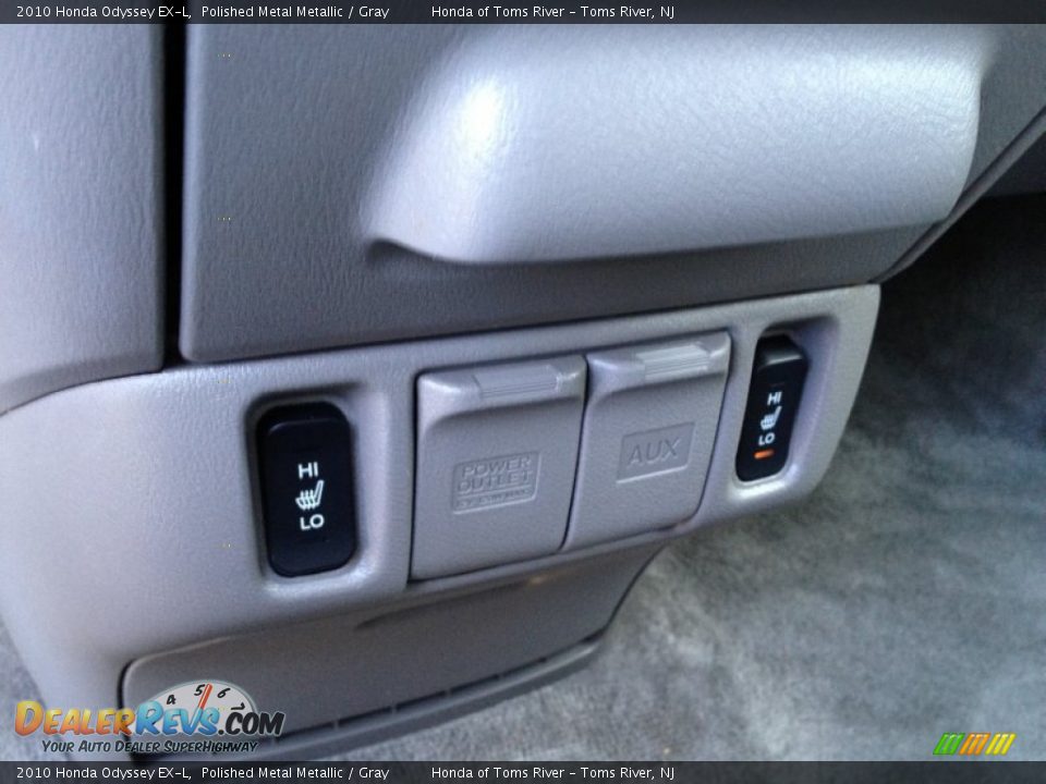 2010 Honda Odyssey EX-L Polished Metal Metallic / Gray Photo #19