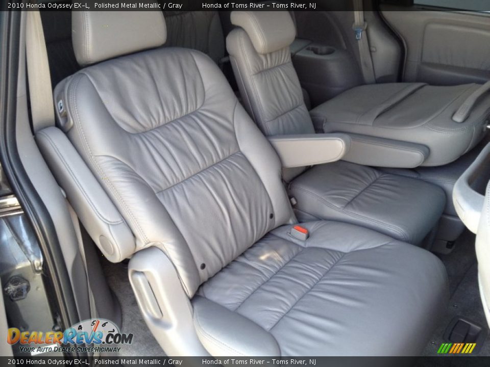 2010 Honda Odyssey EX-L Polished Metal Metallic / Gray Photo #25