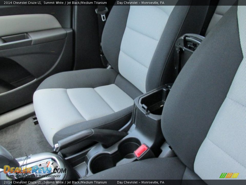2014 Chevrolet Cruze LS Summit White / Jet Black/Medium Titanium Photo #14