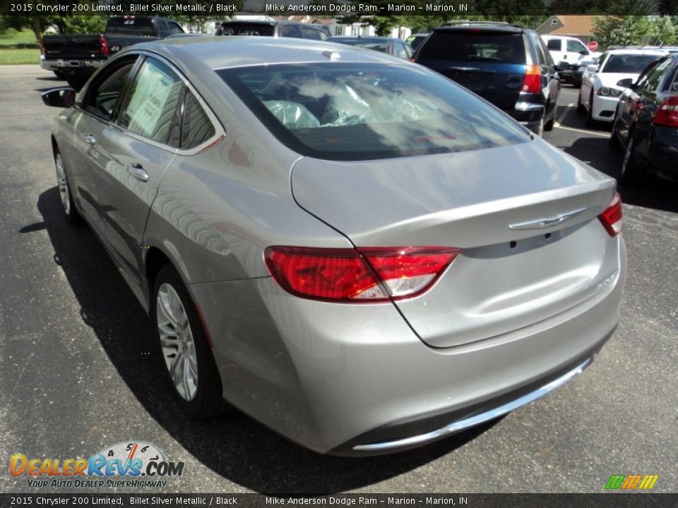 2015 Chrysler 200 Limited Billet Silver Metallic / Black Photo #3