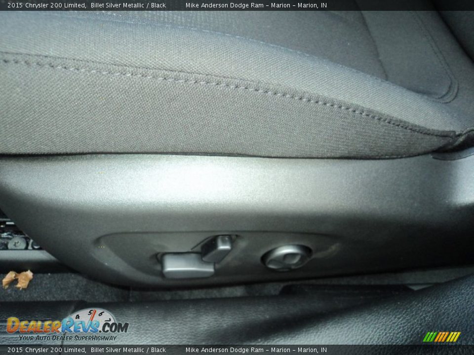 2015 Chrysler 200 Limited Billet Silver Metallic / Black Photo #13