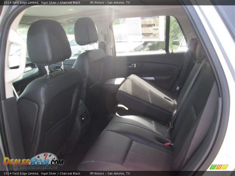 2014 Ford Edge Limited Ingot Silver / Charcoal Black Photo #7