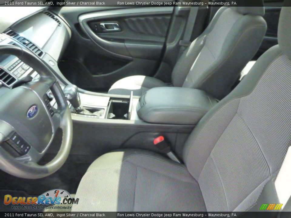 2011 Ford Taurus SEL AWD Ingot Silver / Charcoal Black Photo #10
