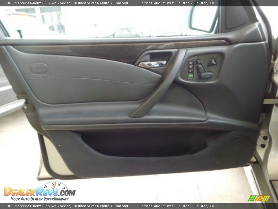 Door Panel of 2002 Mercedes-Benz E 55 AMG Sedan Photo #12
