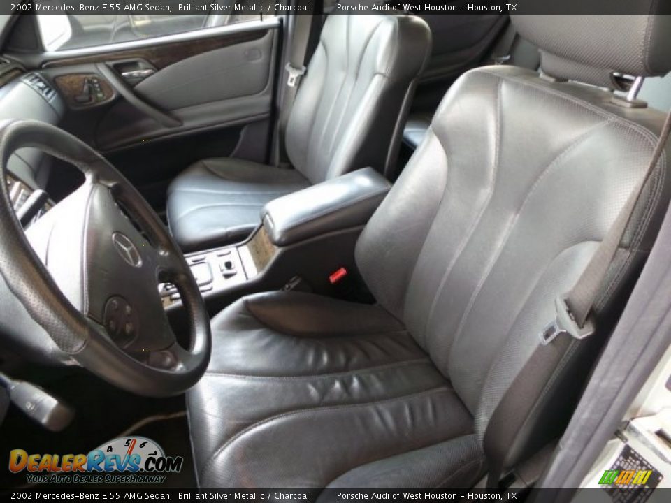 Front Seat of 2002 Mercedes-Benz E 55 AMG Sedan Photo #15