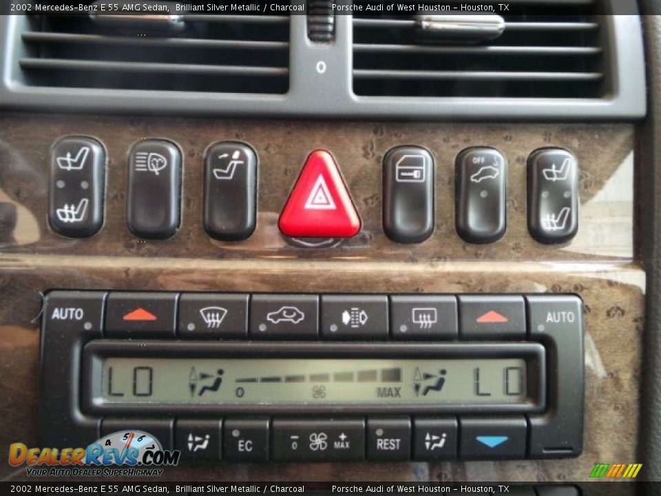 Controls of 2002 Mercedes-Benz E 55 AMG Sedan Photo #20