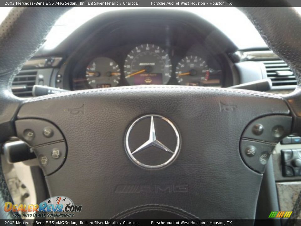 2002 Mercedes-Benz E 55 AMG Sedan Steering Wheel Photo #26