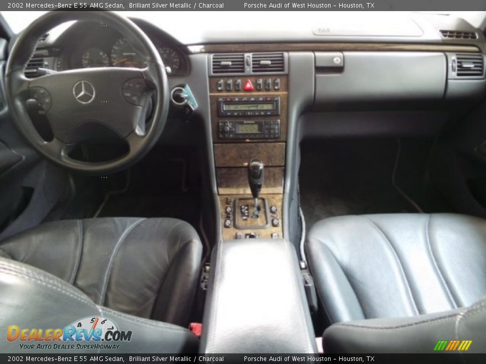 Dashboard of 2002 Mercedes-Benz E 55 AMG Sedan Photo #32