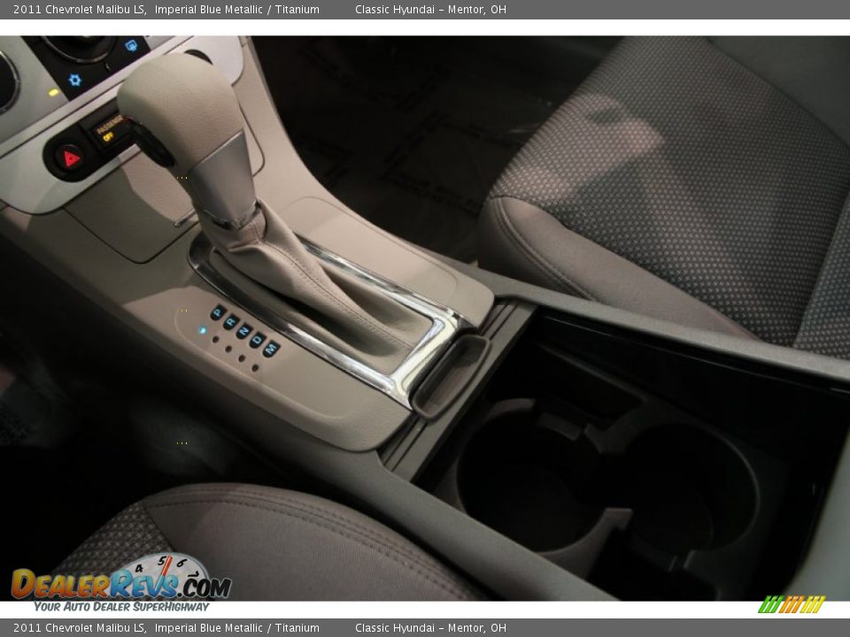 2011 Chevrolet Malibu LS Imperial Blue Metallic / Titanium Photo #9