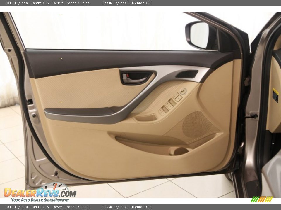 2012 Hyundai Elantra GLS Desert Bronze / Beige Photo #4