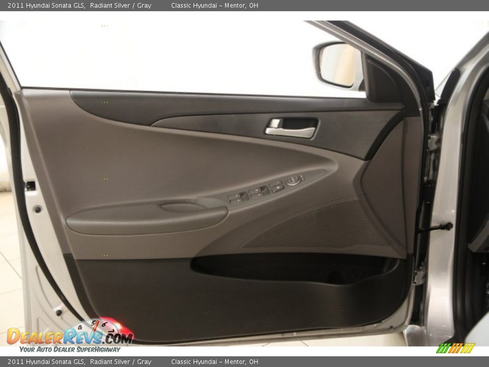 2011 Hyundai Sonata GLS Radiant Silver / Gray Photo #4