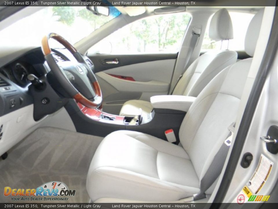 2007 Lexus ES 350 Tungsten Silver Metallic / Light Gray Photo #3