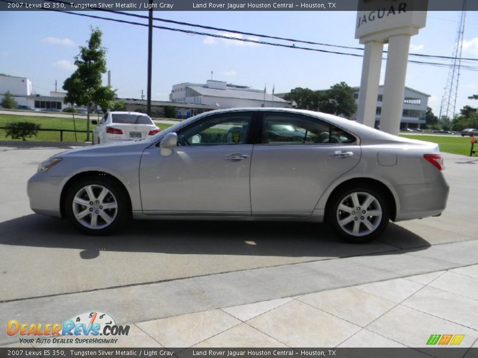 2007 Lexus ES 350 Tungsten Silver Metallic / Light Gray Photo #7