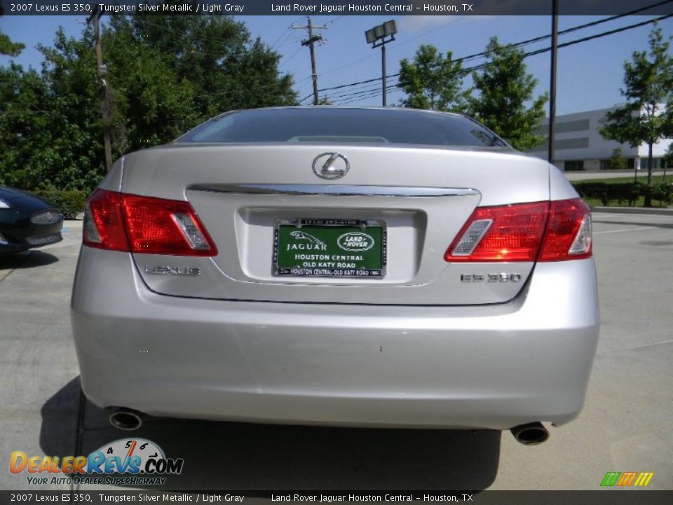 2007 Lexus ES 350 Tungsten Silver Metallic / Light Gray Photo #9