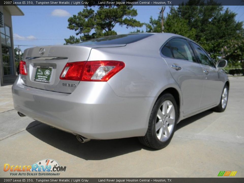 2007 Lexus ES 350 Tungsten Silver Metallic / Light Gray Photo #10