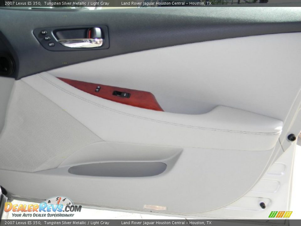 2007 Lexus ES 350 Tungsten Silver Metallic / Light Gray Photo #12