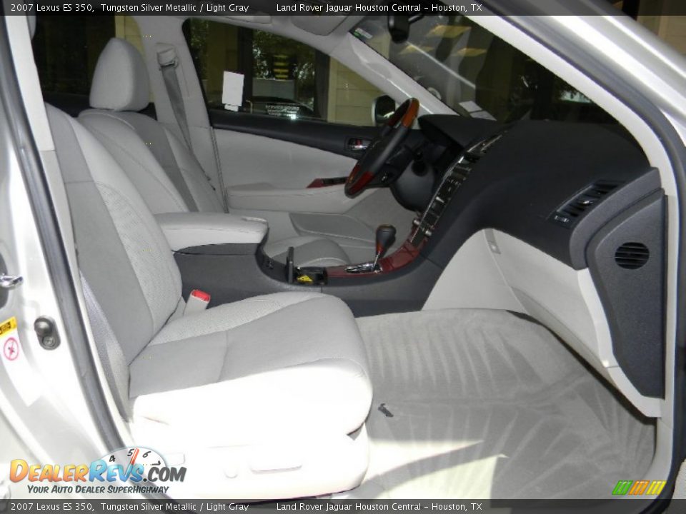 2007 Lexus ES 350 Tungsten Silver Metallic / Light Gray Photo #13