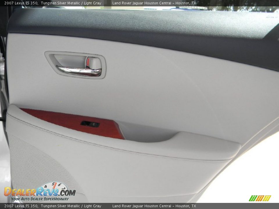 2007 Lexus ES 350 Tungsten Silver Metallic / Light Gray Photo #14