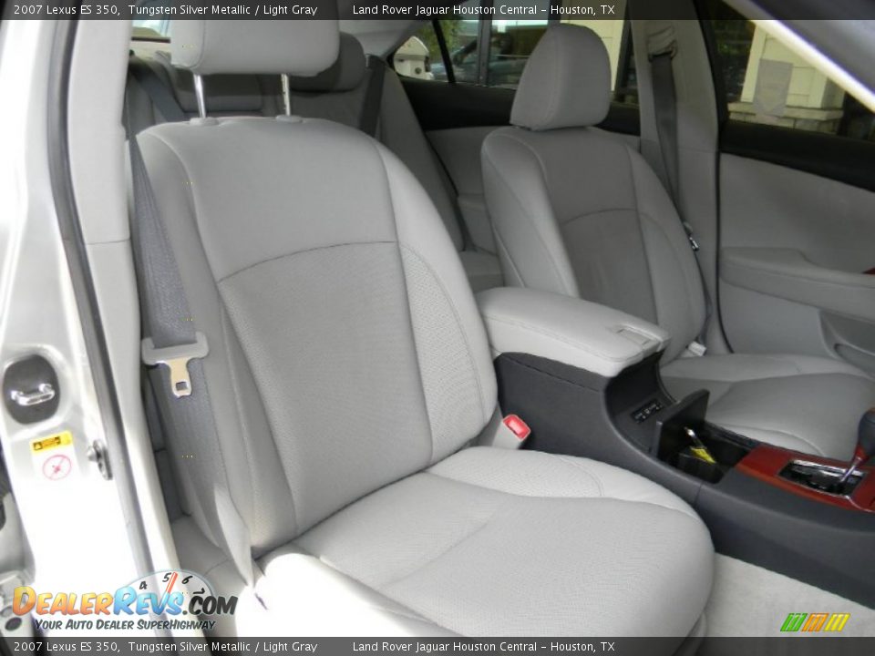 2007 Lexus ES 350 Tungsten Silver Metallic / Light Gray Photo #16