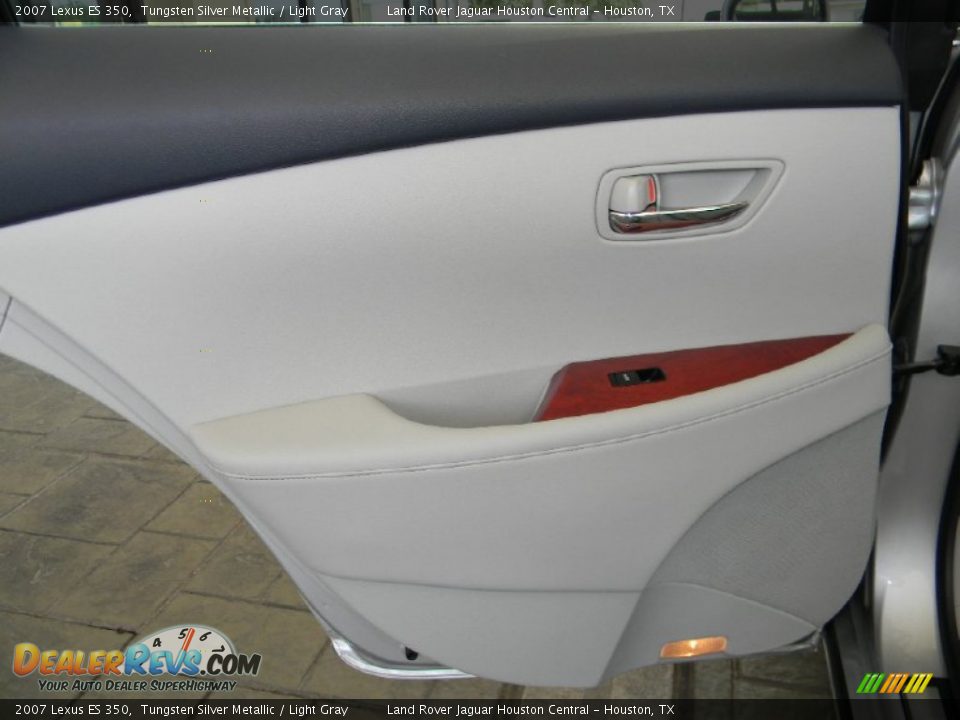 2007 Lexus ES 350 Tungsten Silver Metallic / Light Gray Photo #18