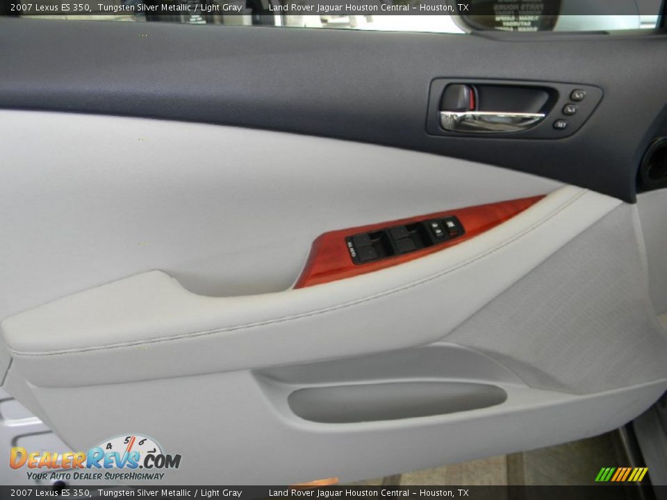 2007 Lexus ES 350 Tungsten Silver Metallic / Light Gray Photo #23