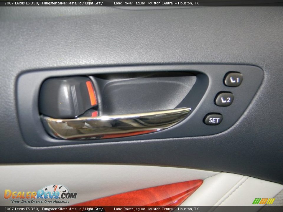 2007 Lexus ES 350 Tungsten Silver Metallic / Light Gray Photo #25