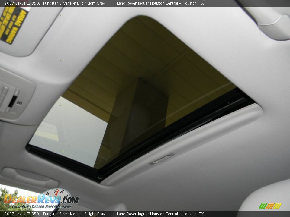 2007 Lexus ES 350 Tungsten Silver Metallic / Light Gray Photo #30