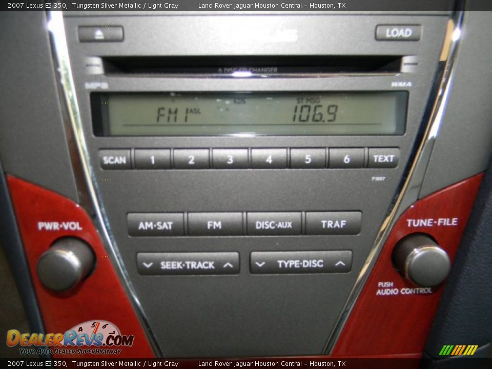 2007 Lexus ES 350 Tungsten Silver Metallic / Light Gray Photo #34