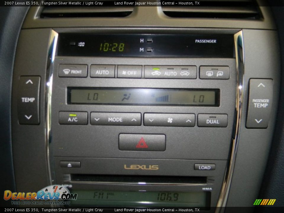 2007 Lexus ES 350 Tungsten Silver Metallic / Light Gray Photo #35